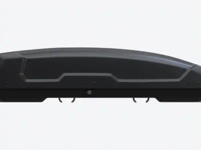 Car Cargo Roof Box 3D model