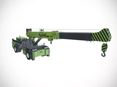 Pick Up Carry Crane 3D model