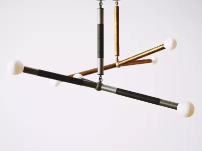 Arrow Pendant Lamp 3D model