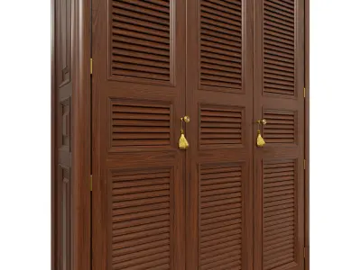 Classic cabinet 06 06 3D model