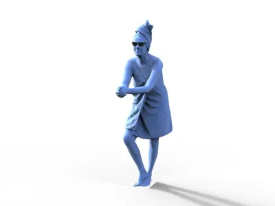 Figure Agi Railing for ship model 3D print model