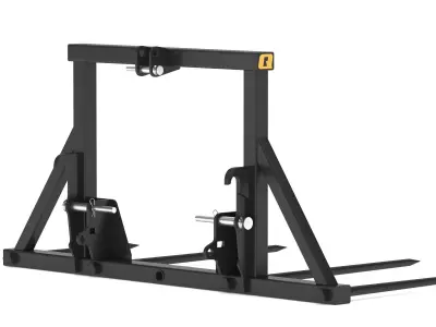 Bale Fork L 200 Heavy-Duty Hay Bale Handling Attachment 3D model