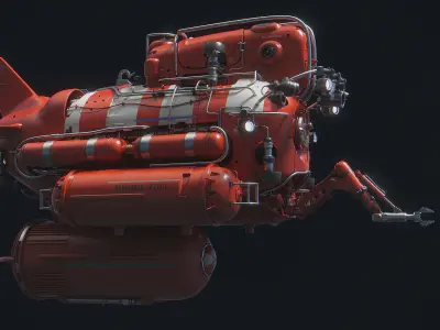 OMAR 7000 aka Lobster 3D model