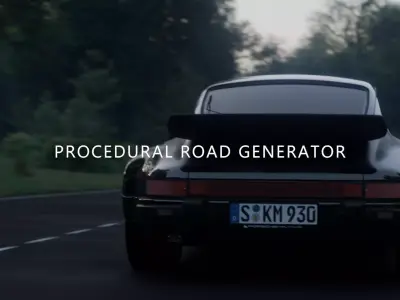 Blender Road Generator 3D model