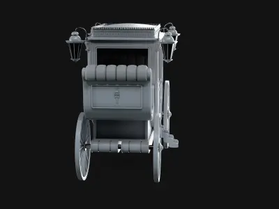 Snow Coach 3D model get
