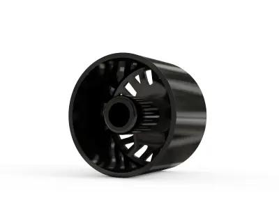 FRONT KG1 KD001-B-2 DUALLY WHEEL 3D MODEL 3D model