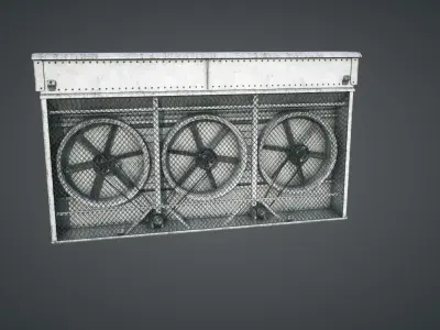 External Vents Pack Low-poly 3D model