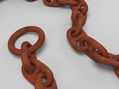 The Chain with loop 3D model