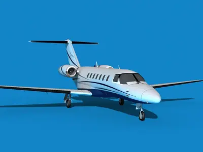 Cessna C528 Citation CJ3 V01 3D model