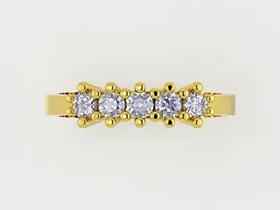 Ring 6 - 3 3D model
