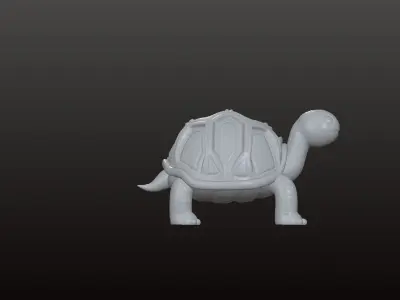 turtle 3D model