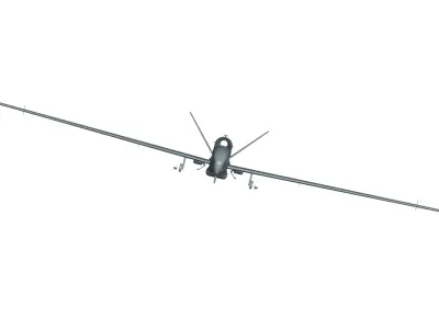 RQ4 Global Hawk 3D model
