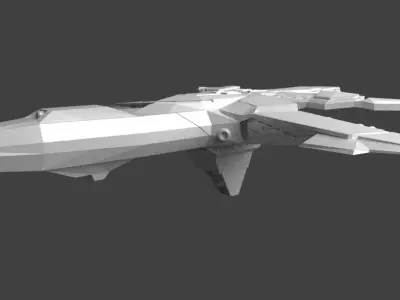 SuperJuggernaut fighter jet 3D model