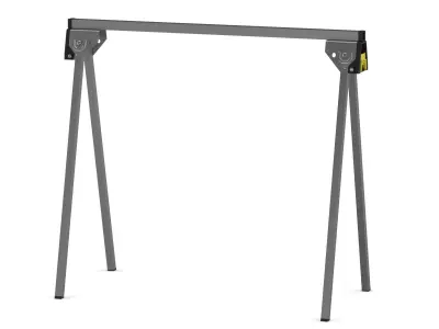 Metal Sawhorse 3D model