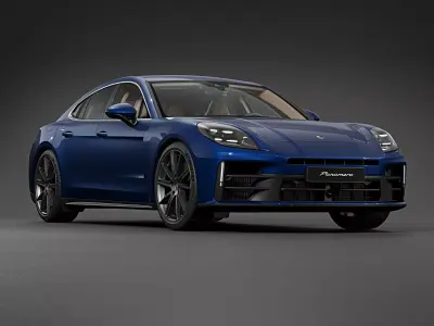 2024 Porsche Panamera 4 3D model