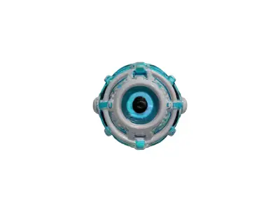 Cybernetic Eye Implant 3D Model 3D model get