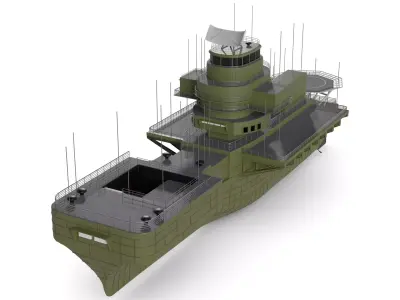 Landing Ship 3D model