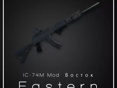 IC-74M Mod Eastern 3D model