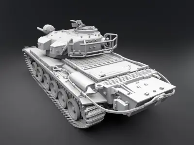 Centurion Mk5 Scale model 3D print model