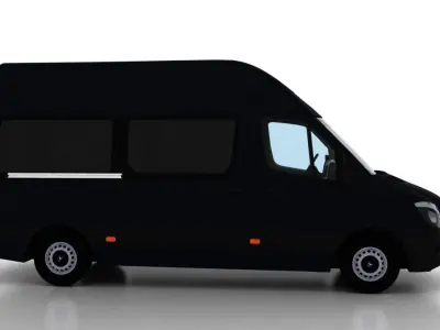 Mercedes Benz Sprinter L2H3 2015 Passenger EU 3D model