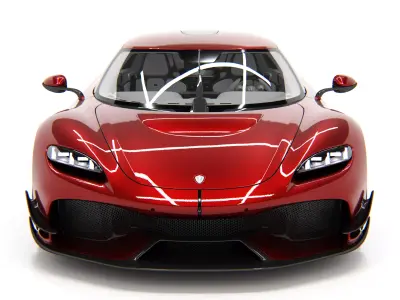 Koenigsegg Gemera 2025 Low-poly 3D model