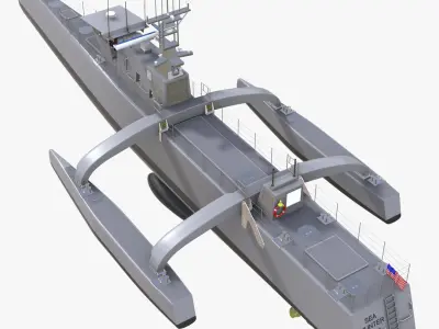 Sea Hunter ACTUV 3D model