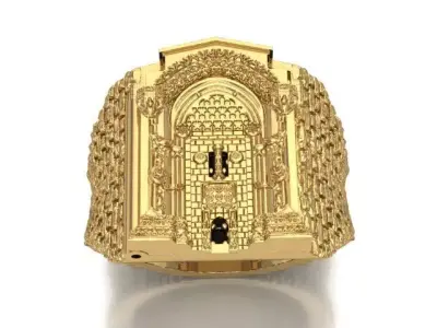 jewel jewelry ring design 3D print model