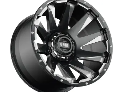Grid GD05 Offroad Rim  3D model