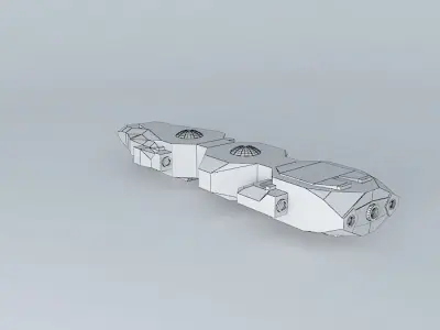 Experimental Assault Frigate Free 3D model