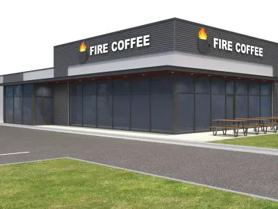 Retail-197 Retail Store 3D model