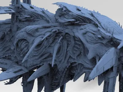 Zombie Genma Zeppelin 2 3D model