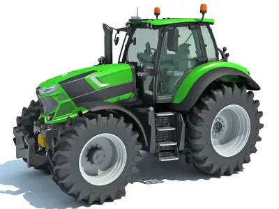 Farm Tractor 3D model purchase