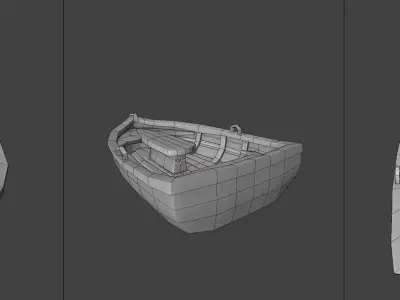 Youyou Stylized 3D Low-poly 3D model