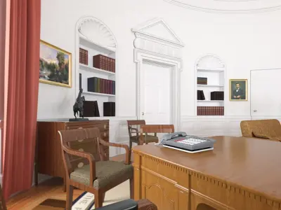 Oval Office  purchase 3D model