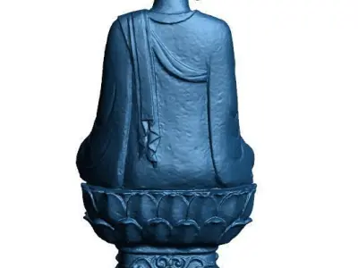 Buddha statue 3D print model