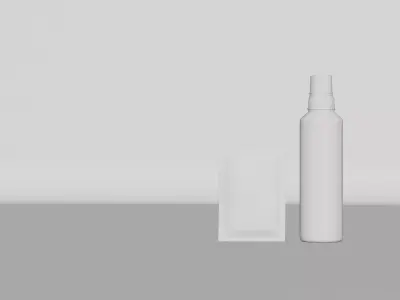 Machine Care Cleaning Product 3D model