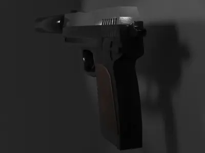 USP LowPoly free Free low-poly 3D model