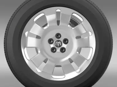 Ram Promaster City Cargo wheel 3D model