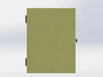 Control Box 400x300x160 Free 3D model