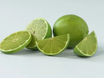  Realistic Citrus Fruits Collection 
