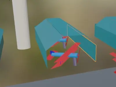 air field model Free 3D model