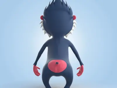 Mandrill 3D model purchase