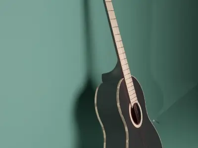 GUITAR CLASSIC  3D model
