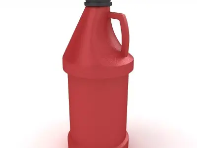 Round Gaming Jerry Can 3D model