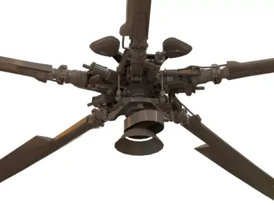 helicopter Rotor 3D model