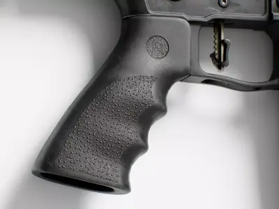 Hogue AR Rubberized Pistol Grip Low-poly 3D model