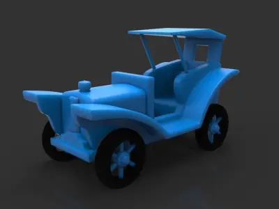 classic toy car 3D print model