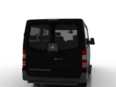 Mercedes Benz Sprinter L2H1 2015 Passenger EU 3D model