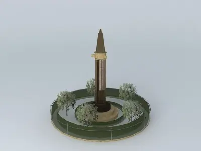 Pillory of Valdefuentes Free 3D model