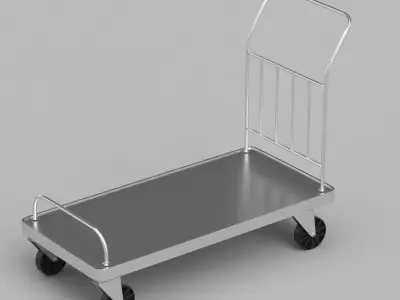 Roller Handcart 3D model purchase